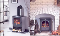 Two heaters from the vast range of options available from Dimplex 